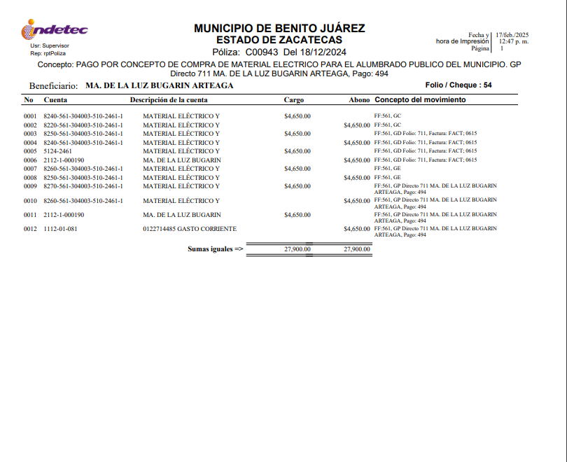 Imagen de operaciones presupuestarias y contables
